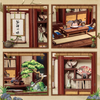 DIY Book Nook - Kirishima Cha-an Cutebee Puzzle 3D