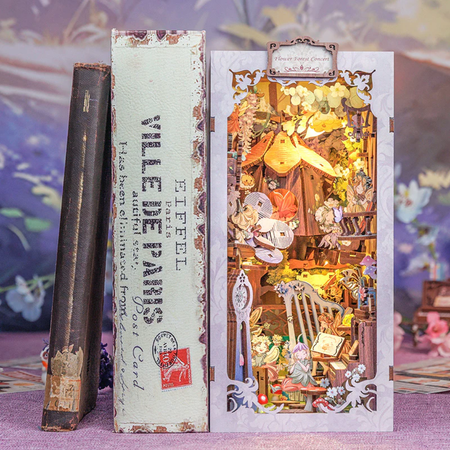 DIY Book Nook - Koncert v lese | Cutebee