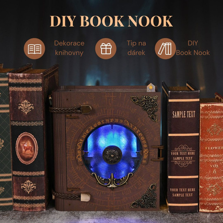 DIY Book Nook - Kouzelný kruh | Minicity Miniature House