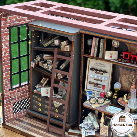 DIY miniaturální domeček - Miniature Magic DIY Shop | Cutebee Puzzle 3D