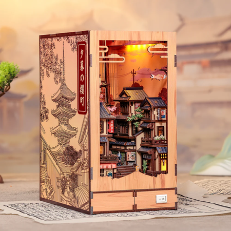 Twilight Sakura Path – DIY Book Nook CuteBee | 3D puzzle Dárek