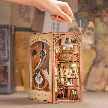 DIY Book Nook Vánoční sada - Secret Rhythm | Cutebee Miniaturní domeček