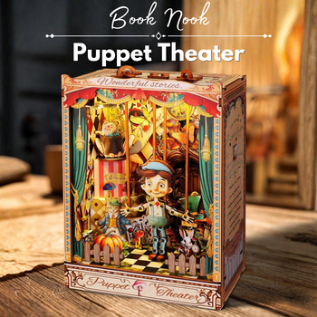Puppet Theatre – DIY Book Nook Joincon | 3D puzzle Dárek