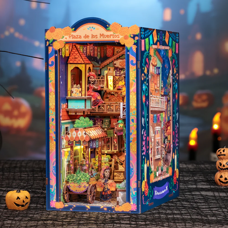 Plaza de los Muertos - DIY Book Nook | CuteBee