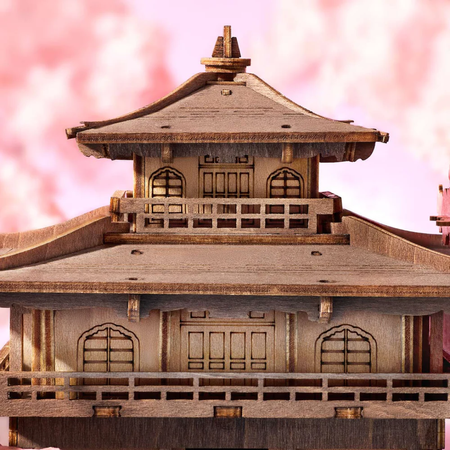 Sakura Pavilion – 3D puzzle Rolife, japonský zenový pavilon