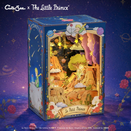 The Little Prince and the Rose – DIY Book Nook Cutebee | 3D puzzle Dárek