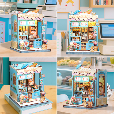 DIY Book Nook - Bella's Ice Cream | Cutebee