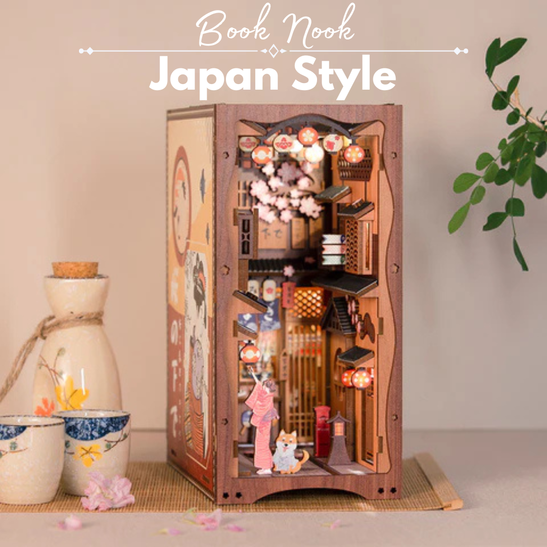 DIY Book Nook - Japan Style | Cutebee