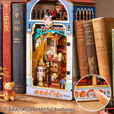 Treasure Toy Shop – DIY Book Nook Robotime | 3D puzzle Dárek