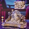 Dřevěná kuličková dráha 3D puzzle Gear Ball Challenge | ROKR