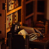 DIY Book Nook - Právnická knihovna Law Library | MiniCity