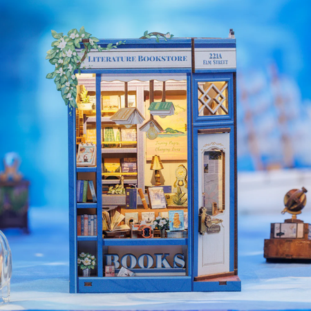 DIY Book Nook - Knihkupectví Literaure | Cutebee