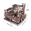 Dřevěná bublinková dráha Puzzle 3D - Marble Spaceport | Robotime