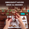 DIY Book Nook - Kirishima Cha-an Cutebee Puzzle 3D