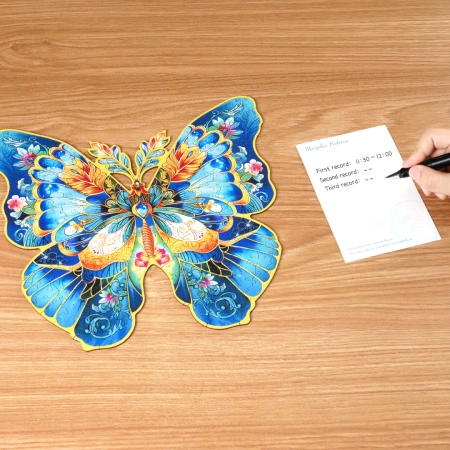 Dřevěný Puzzle - Motýl | ROWOOD Rolife