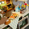Coffee Truck Leo's – 3D puzzle Rolife, pojízdná kavárna s LED