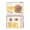 Kvetoucí kniha - Puzzle 3D | Rowood