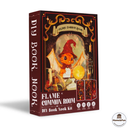 DIY Book Nook -  Flame Dragon | Cutebee 3D Mini dům