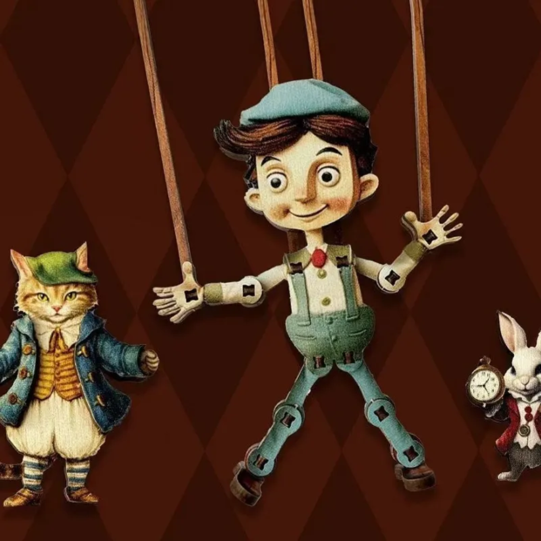 Scéna plná objevů – Puppet Theatre – DIY Book Nook Joincon | 3D puzzle Dárek