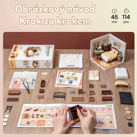 Mini dům 3d - Sweet Dream Bedroom | Rolife