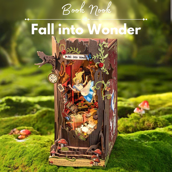 DIY Book Nook - Fall Into Wonder | Rolife Miniature House