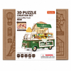 Coffee Truck Leo's – 3D puzzle Rolife, pojízdná kavárna s LED