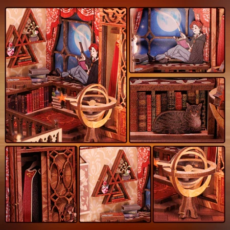 DIY Book Nook -  Flame Dragon | Cutebee 3D Mini dům