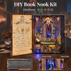 DIY Book Nook Magic School