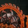 Dřevěná sada Puzzle 3D - Vikingská loď | ROKR dřevěné puzzle dárek