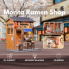 Vánoční sada Book Nook - Morita Ramen Shop | Cutebee Miniaturní domeček