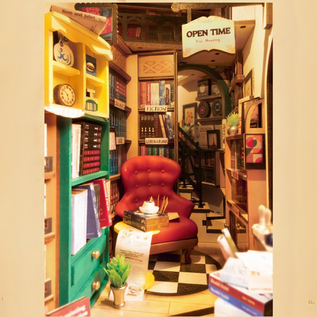 DIY Book Nook - Shakespeare Bookstore | Rolife
