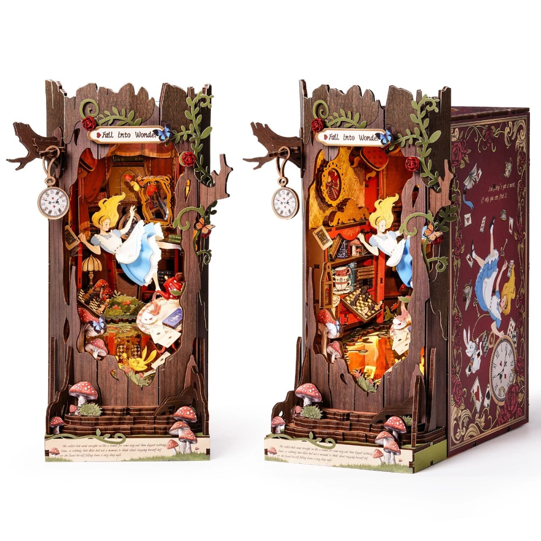 DIY Book Nook - Fall Into Wonder | Rolife Miniature House