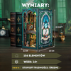 Vánoční sada Book Nook - Čarodějnický pokoj | Zmijozelský dům DIY 3D