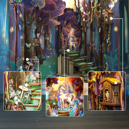 Vánoční sada Book Nook - Grace of the Forest | Cutebee