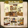 DIY Book Nook - Kuchařská knihkupectví | Cutebee