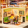 Mini 3D dům - Hong Kong Bites Cafe I Rolife