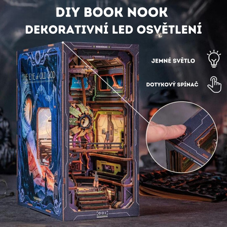 DIY Book Nook - OKO | Miniaturní dům Cutebee