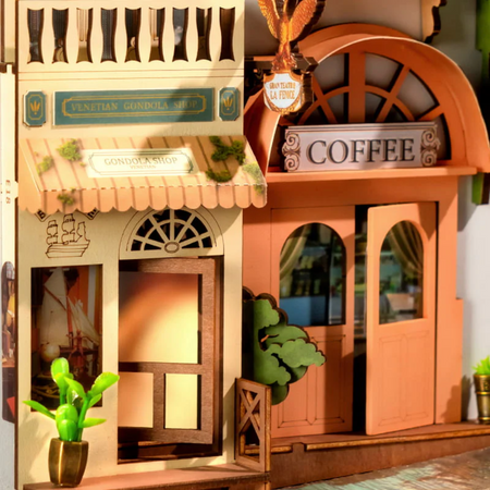 DIY Book Nook - Romantické Venice | Rolife