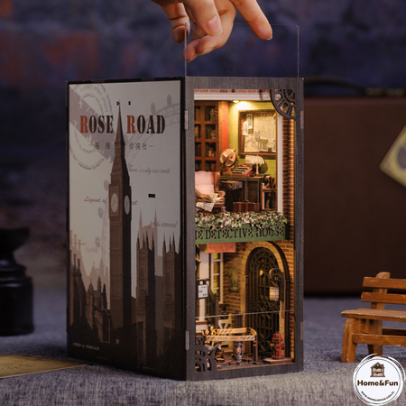 DIY Book Nook - Detective Agency | Cutebee miniaturní domeček