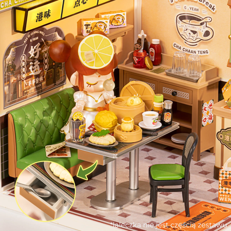 Mini 3D dům - Hong Kong Bites Cafe I Rolife