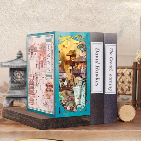 Diy Book Nook - Život Su Dongpo | Cutebee Miniaturní dům