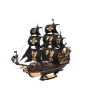Dřevěná sada Puzzle 3D - Pirátská loď | Rokr gift dřevěné puzzle