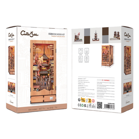 Twilight Sakura Path – DIY Book Nook CuteBee | 3D puzzle Dárek