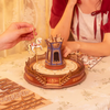 Dřevěná sada Puzzle 3D - Klasický kolotoč a vozítko Rolife