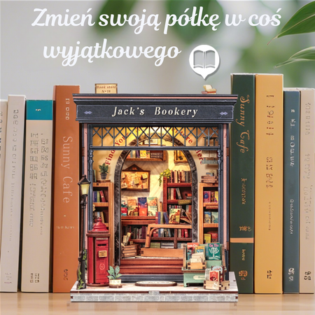 Vánoční sada Book Nook - Jack's Bookery | Cutebee