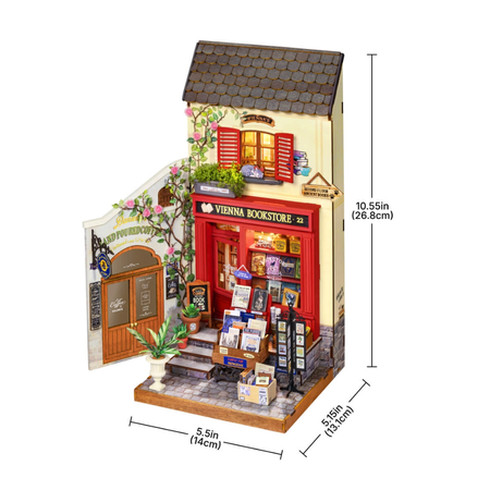 Mini domeček 3D – Vienna Bookstore | Rolife