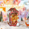 DIY Book Nook - Christmas Indoor Scene | Rolife 3D puzzle