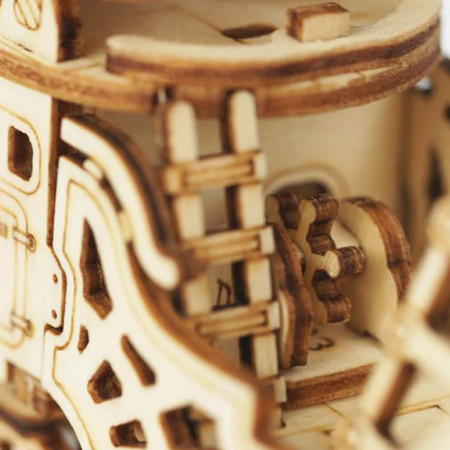 Dřevěná sada Puzzle 3D - Vzducholoď II | | Dřevěná sada 3D - Vzducholoď II | Dřevěná sada Robotime