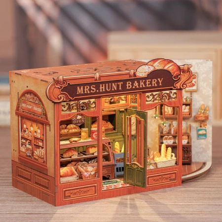 DIY Miniaturní dům - paní. Pekárna Hunt | Cutebee