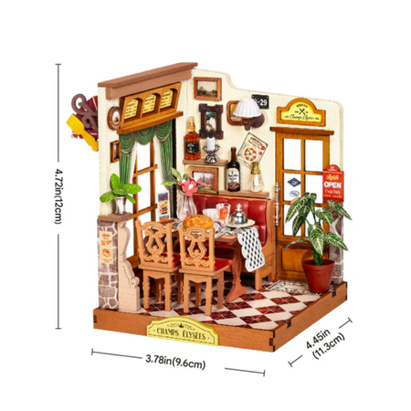 Miniaturní Domecek 3D - Champs-Élysées Bistro | Rolife
